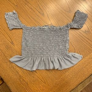 Urban outfitters scrunch crop top